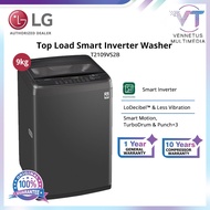 [FREE SHIPPING FOR NORTHERN] LG 9kg T2109VS2B T-2109VS2B Top Load Washer with Smart Inverter Mesin B