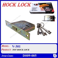 (1pc, 5pcs) V-301 TOT IRON DOOR HOCK LOCK (D009-005)