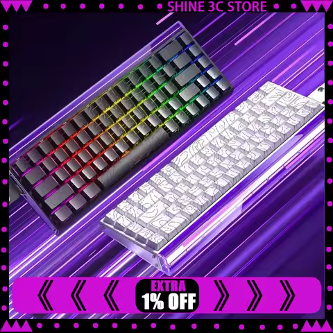 AULA HERO 68HE Magenetic Switch Mechanical Keyboard 8000Hz Wired Keyboard Customized 0.01RT Gaming K