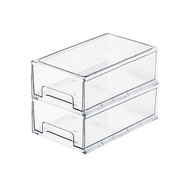WEILIANG Medicine Organizer Pill Box Medication Box Desk Storage Drawer Makeup Organizer Fridge Cont