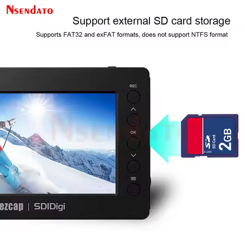 Ezcap279 HDMI SDI Video Recorder Capture Card Box 1080P 60fps HDMI SDI to HDMI Micro SD Game Video C