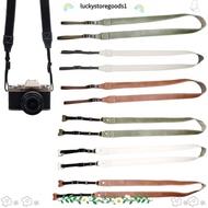 LUCKYSTOREGOODS Micro Single Strap, Adjustable Retro Camera Shoulder Strap, PU Leather SLR Cameras S