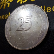 Malaysia 1976 25th Anniversary of E.P.F coin RM25