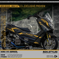 V5 CUTTING STRIPING VARIASI NMAX 2016-2019 DESIGN TERBARU CUTTING STICKER NMAX LAMA STIKER NMAX HITA