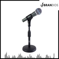 Stand Microphone Meja & Mic Holder Table Stand Tripod SM-013