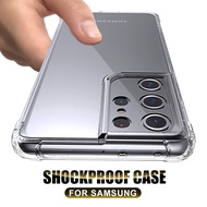 Samsung Galaxy S23 S22 S21 S20 FE S10 Note 20 10 Plus Ultra Lite Note 9 8 Soft clear Silicone Shockproof Phone Case