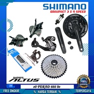 Groupset 7/8/9 Speed Model Shimano Tourney/Altus/Acera/Alivio for MTB