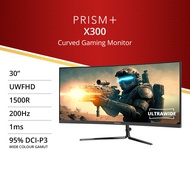 PRISM+ X300 | 30" UWFHD Ultrawide 200Hz Curved Gaming Monitor