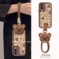 Cute Phone Case VIVO Y04s Y04 Y29s Y29t Y29 Y39 Y28 Y38 4G 5G New Cartoon Fashion Checkered Flower B