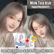 STYLEFIT Hair Color（100ml Hair Dye+100ml Oxidant）Ash Brown/Milk Tea /Milk Tea Ash Hair Color