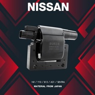 (ประกัน 1 เดือน) คอยล์จุดระเบิด NISSAN NV Y10 / B13 / SENTRA ตรงรุ่น - SCN-405 - MADE IN JAPAN - คอย