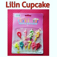 LILIN Number Birthday Candles