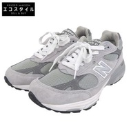 New Balance 993 Low-Top Sneakers, Men's, Gray, Size 26cm, Made in USA, MR993GL 8 (US)