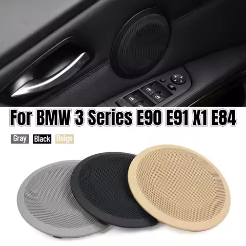 Interior Door Audio Sound Loudspeaker Cover Grill Replacement For BMW 3 Series E90 E91 X1 E84 316 31