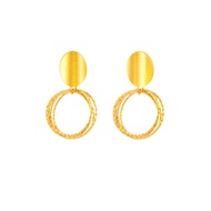 Citigems 999 Pure Gold Dangling Earrings