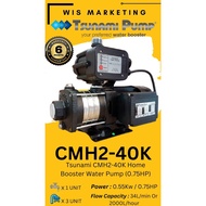 Tsunami Automatic Home Booster Water Pump CMH2-40K (0.75HP) Water Booster Pump