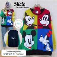 Micio sweather blouse by kintans REAL PICT PRODUCT