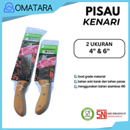 KOMODO Pisau Serbaguna KENARI 4 5 6 INCH KOMODO Piso Dapur Sayur Daging PISO STAINLESS