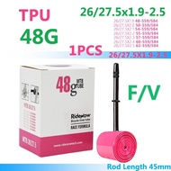 RideNow TPU MTB Bike Inner Tube 26 27.5x1.5 1.75 1.9/ 29x2.1 2.2 2.3 2.4 Inch French Valve 45MM Moun