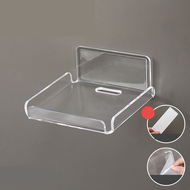 Inaso Rak Dinding Transparan Rak Minimalis Tempel Esthetic Tatakan CCTV Tempat Penyimpanan Gantung S