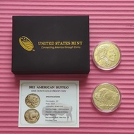 high-quality 3 Styles 2022 US Liberty Coins Eagle Coin With Mint Box American Gold Coin Collectibles