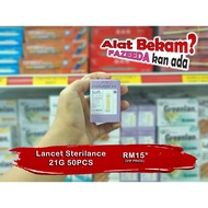 [HOT ITEM] Sterilance lancet 21G & 23G | Jarum Bekam saiz 21G & 23G 50pcs