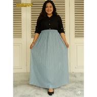 MELARGE - Cinderella Skirt Pleated Skirt Jumbo Skirt Women's Skirt Big Size Korean style Skirt Lates