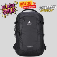 Premium Black Backpack 28l Men Women Waterproof Large Size Unisex Backpack Laptop Backpack / Nice Co