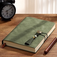 (PRE-ORDER) Thick Soft Leather A Notebook CNY Sheepskin Notebook Student Office Meeting Notebook
