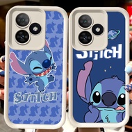 H62 Stitch White Casing for Realme C51 C61 C33 C63 Note 60 C55 C53 GT 6 C31 Narzo 50A Prime C67 50 C