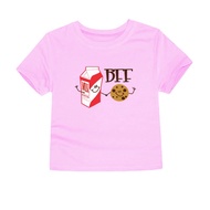 LittleFresco - BFF Cookies Pink Kids T-Shirt