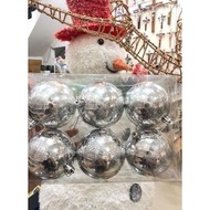 Christmas Tree Ball Decorations 8Cm Contains 6 Christmas Tree Motifs - Christmas Tree Decorations