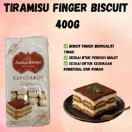 TIRAMISU FINGER BISCUIT 400G BISKUT FINGER TIRAMISU KEK