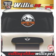 Adventure of Sticker Lifetimea cutting Sticker