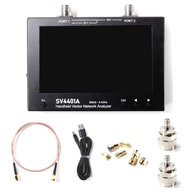 ใหม่ SV4401A 7 "Touch LCD 50KHz-4.4GHz NanoVNA VNA Vector Network เครื่องวิเคราะห์เสาอากาศ UHF HF VH