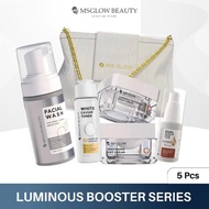 MS GLOW Paket Luminous Booster | Mengurangi Masalah Bintik Hitam + Flek Hitam + Bekas Jerawat dan Bo
