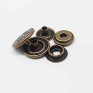 Metal Pure Copper Snap Fastener Camouflage Workwear Coat Button Coat Snap Button Invisible Button Sn