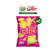 [Pack of 6] Testo Salt and Sour 42g. Smooth [Bundle 6] Tasto Salt & Sour 42g F/C Real Potatoes 20250