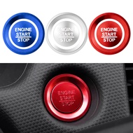 Car Ignition Key Ring Trim for Honda City Jazz CIVIC CRV Jazz GR 2020 - 2023 2Pcs/set Aluminum Engin