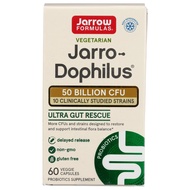 Jarrow Formulas Ultra Dophilus, 50 Billion CFU Probiotic Supplement, 60 Capsules