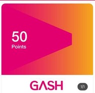 遊戲橘子 GASH POINT GASH 50點 密碼會用露露通傳送