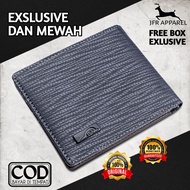 Wallet Men Genuine Leather Wallet Men Latest Distro Leather Canvas Premium Branded Original Coach Gift Guys JP-33