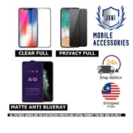 【BUY1 FREE1】IPHONE TEMPERED GLASS Iphone X XS XS MAX 11 Pro 11 Pro Max 12 Pro 12 Pro Max Clear/Matte