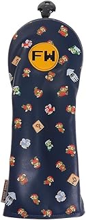 Enjoy Caddie Bag SBHF002 Navy Super Mario Bros Headcover FW