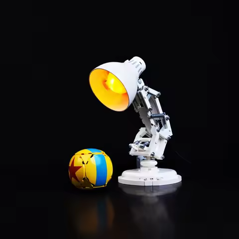 LED Light Set for LEGO 21357 Pixar Little Desk Lamp Block Building Blocks DIY Lamp Toys(Not Include