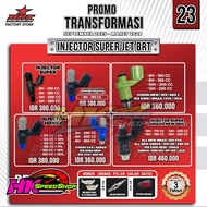 INJECTOR INJECTOR BRT GEN 1 AEROX / XMAX / MX KING NEW / R15 VVA / WR 155 / MIO M3 / VIXION VVA / LE