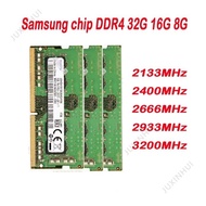 Samsung chip DDR4 32G 16G 8g 3200 2400 2666 laptop 4G computer memory module 2133 2933  2133MHz  240