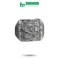Nhẫn Nam Hình Rồng Bạc Hiểu Minh NA527