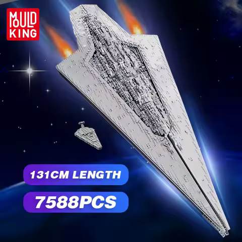 MOULD KING 13134 star plan trek blocks MOC-15881 Executor class Star Dreadnought Model Building Bric