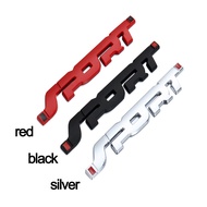 Metal 3D Sport Word Letter Logo Emblem Sticker